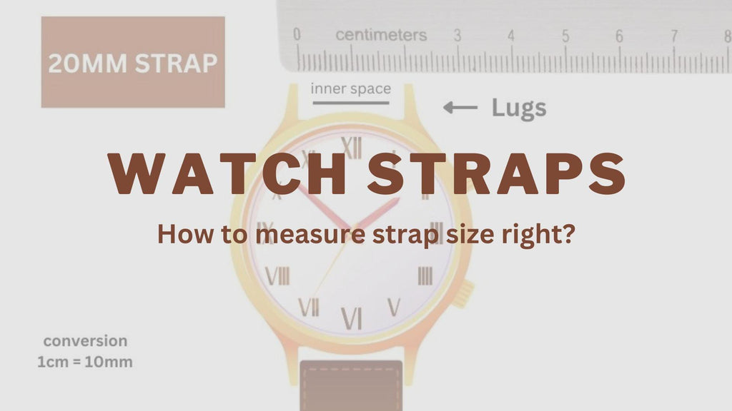 Watch strap online dimensions