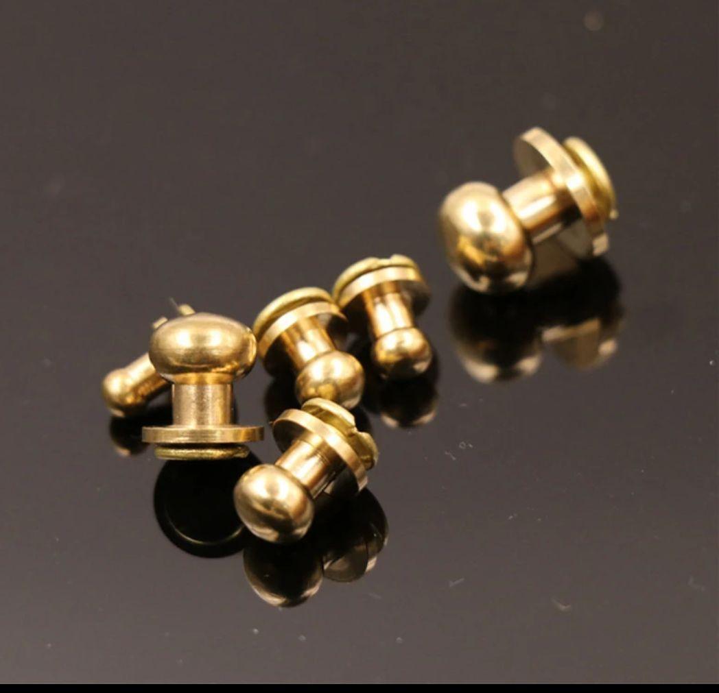 Solid Brass(Original Metal) Stud