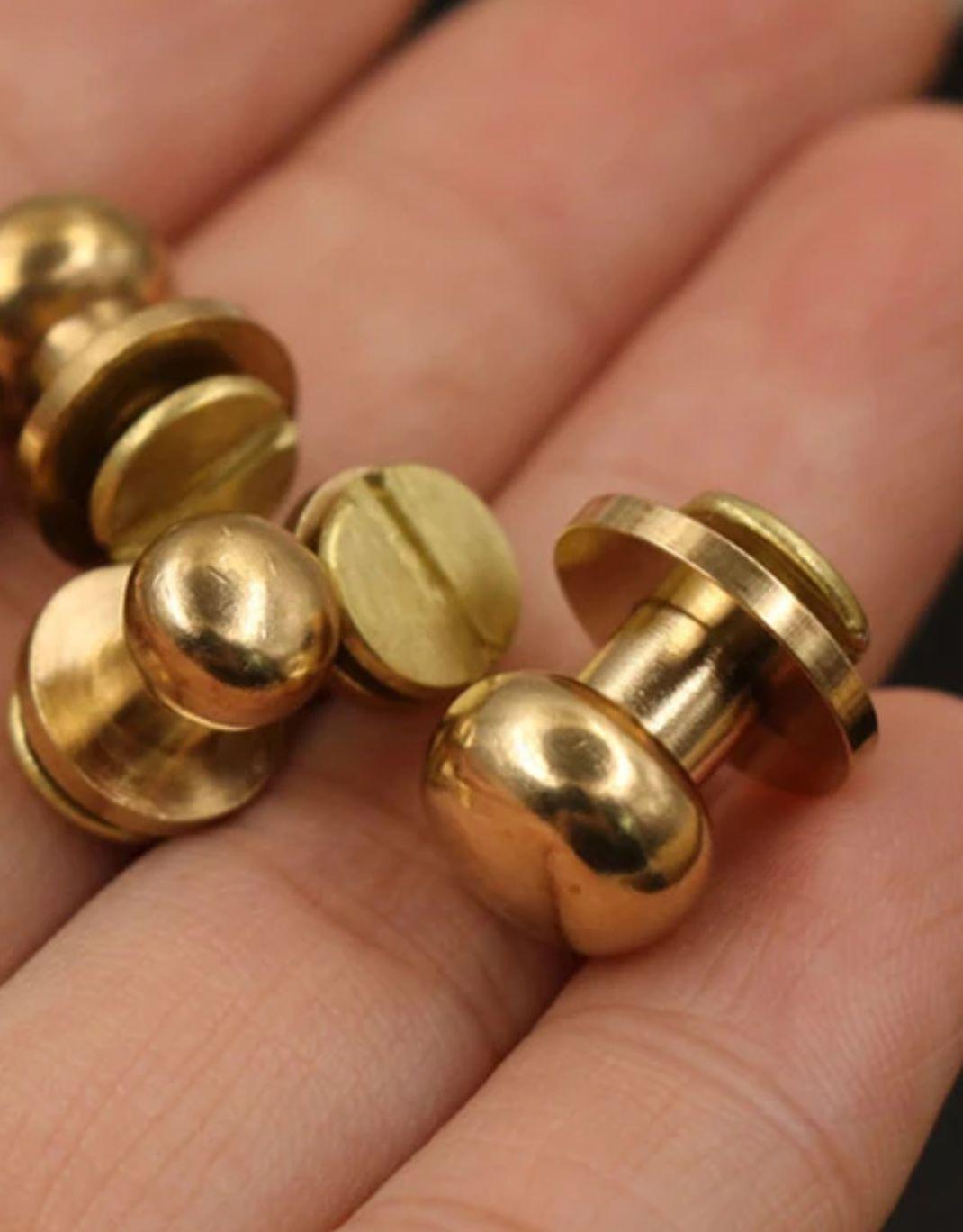 Solid Brass(Original Metal) Stud