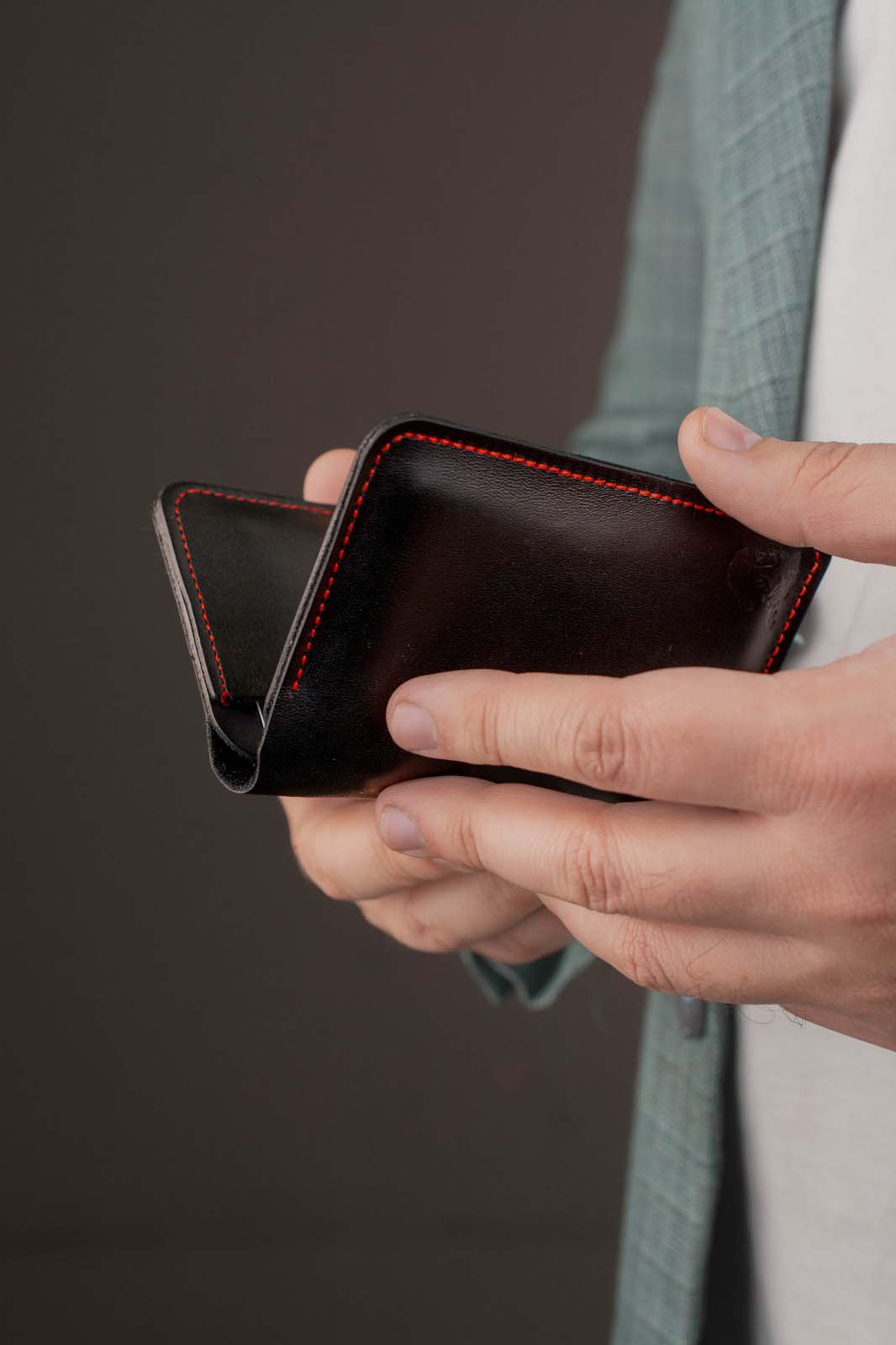 The Stellar – Black Leather Smart Wallet - Limited Edition