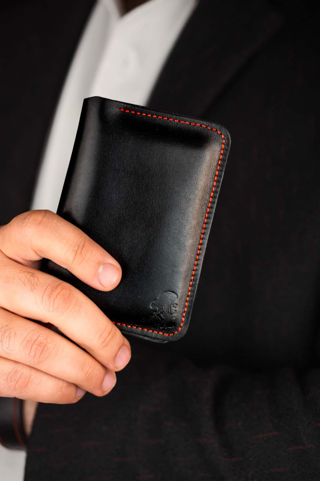 The Stellar – Black Leather Smart Wallet - Limited Edition