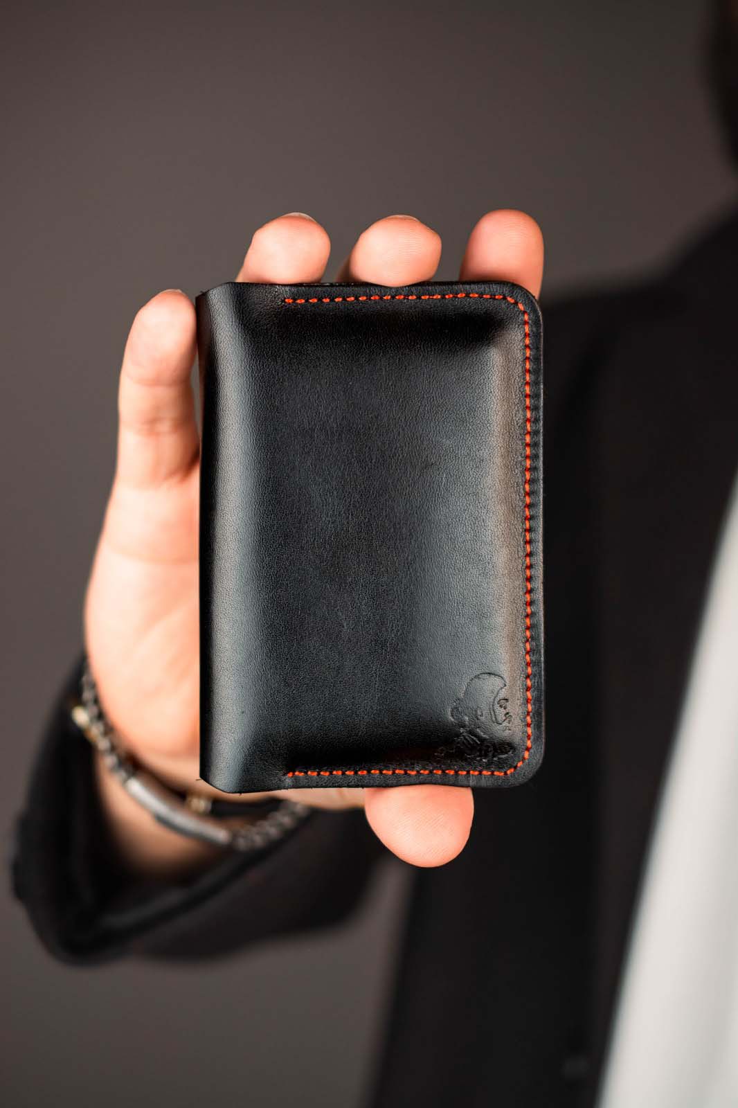 The Stellar – Black Leather Smart Wallet - Limited Edition