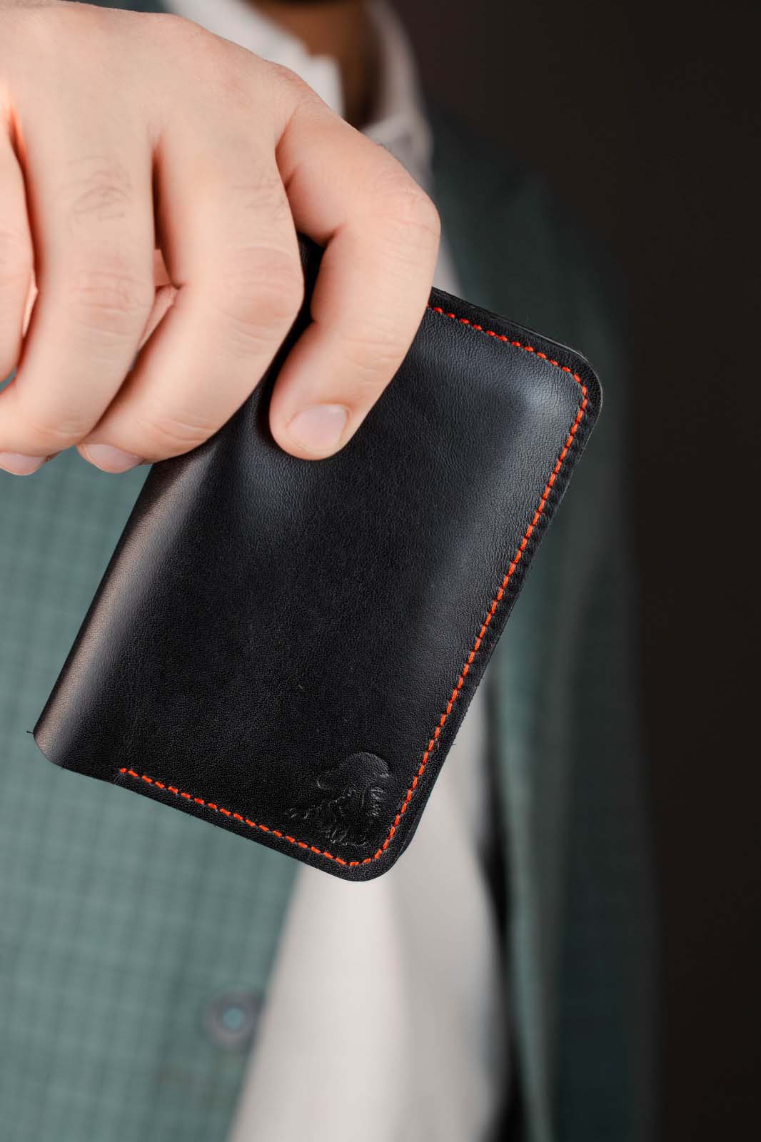 The Stellar – Black Leather Smart Wallet - Limited Edition